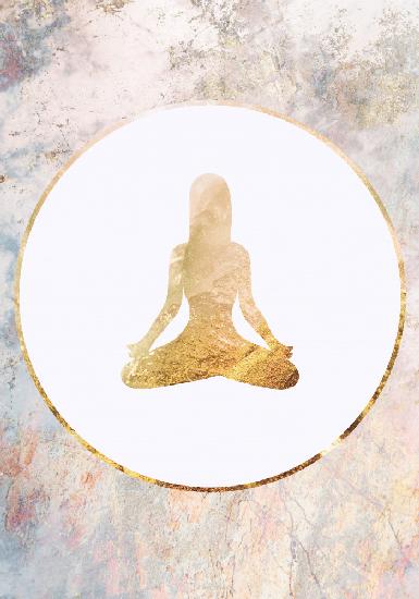 yoga gold marble 2