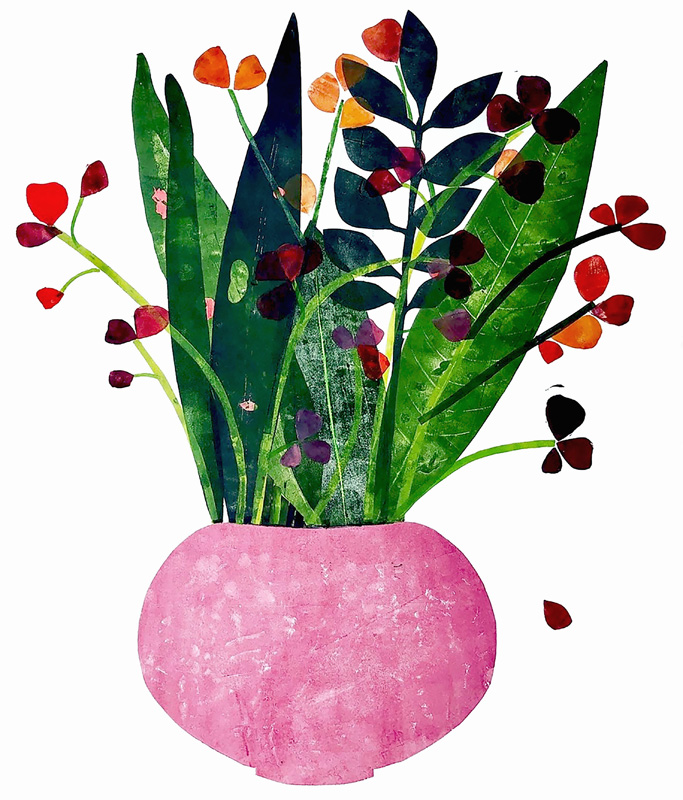 Pink pot a Sarah Thompson-Engels