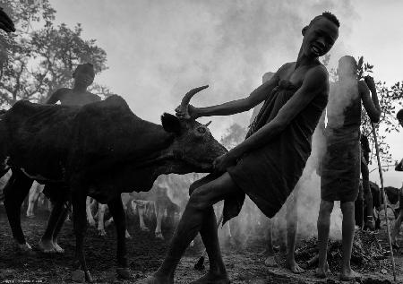 Ethiopian Mursi tribes