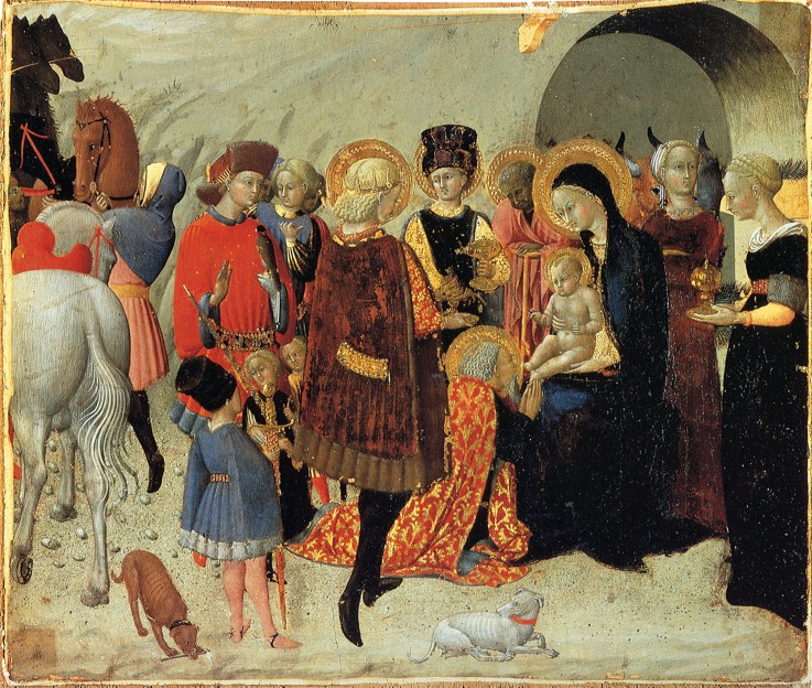 The Adoration of the Magi a Sassetta