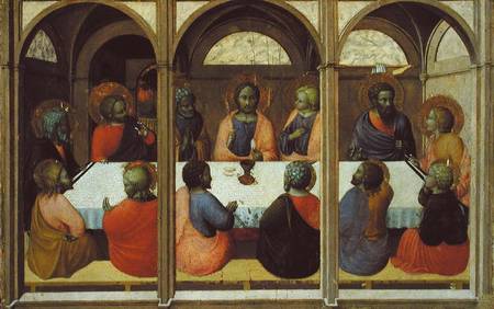 The Last Supper, from the Arte della Lana Altarpiece a Sassetta