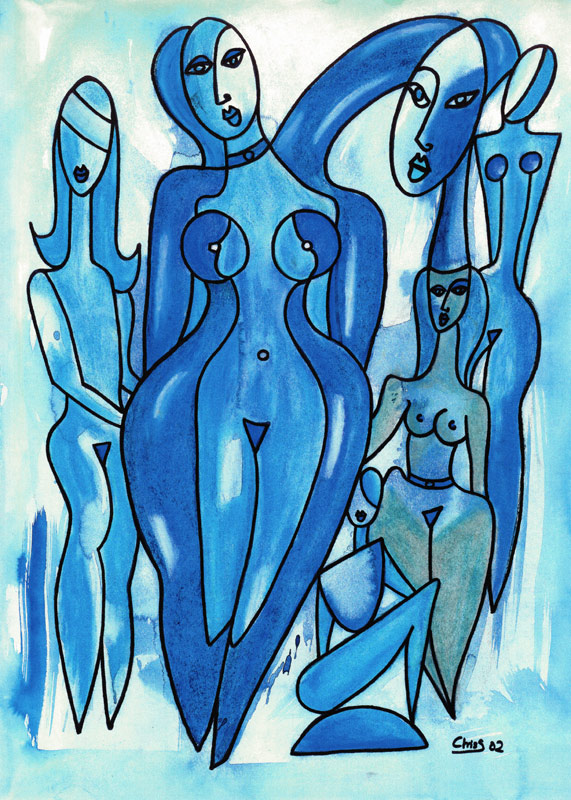 Blue sisters a Christine Schirrmacher 