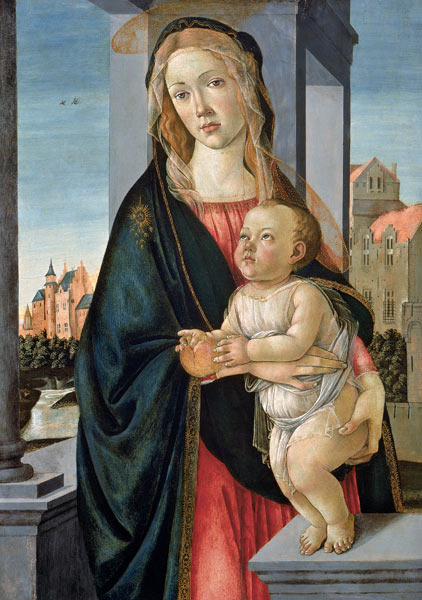 Virgin and Child a (school of) Sandro Botticelli