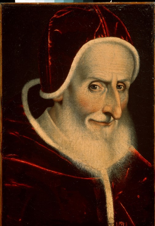 Portrait of the Pope Pius V a Scipione Pulzone