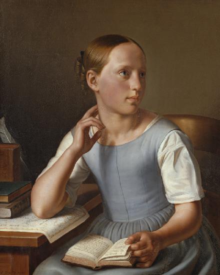 Reading girl