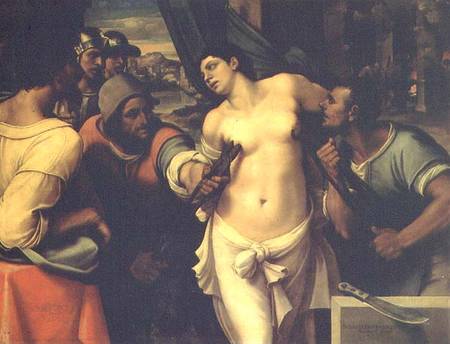 The Martyrdom of St. Agatha a Sebastiano del Piombo
