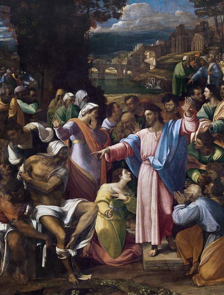 The Raising of Lazarus a Sebastiano del Piombo