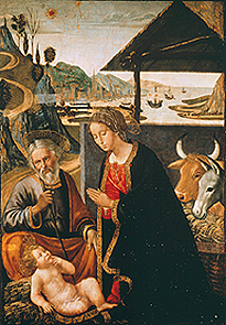 Die Geburt Christi. a Sebastiano Mainardi