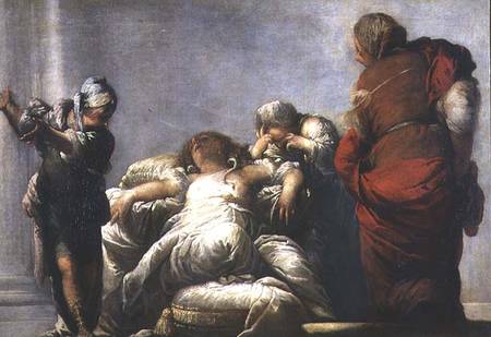 The Death of Cleopatra a Sebastiano Mazzoni