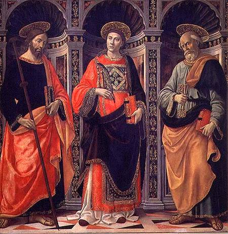 St. James, St. Stephen and St. Peter a Sebastiano Minardi