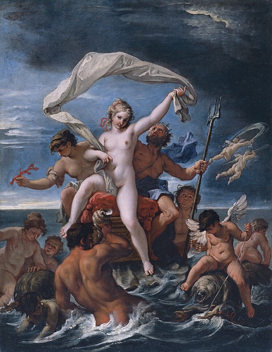 Neptune and Amphitrite a Sebastiano Ricci