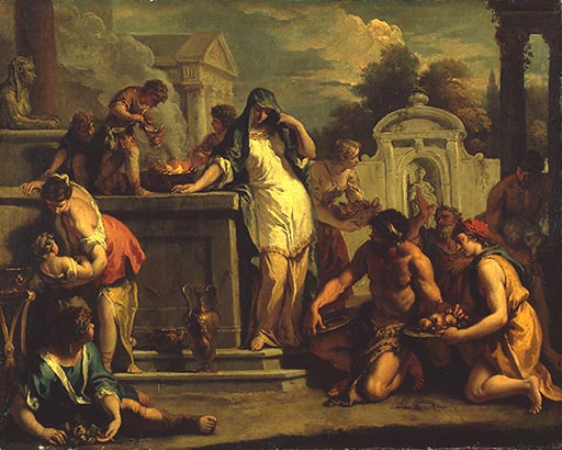Opfer an Vesta a Sebastiano Ricci