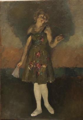 Porträt der Ballettänzerin Olga Glebowa-Sudeikina (1885-1945)