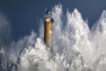 The power of the sea.