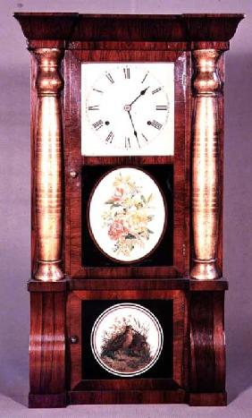 Columned clock