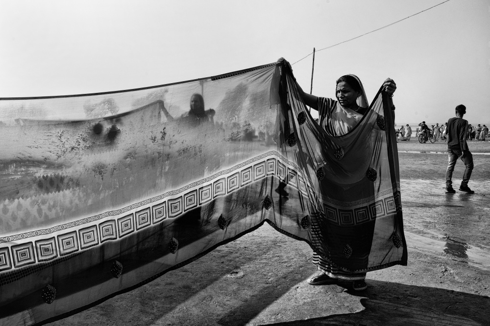 Saree Drying3 a Shaibal Nandi