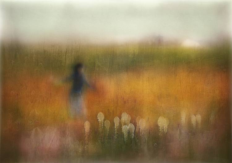 A Girl and Bear grass a Shenshen Dou