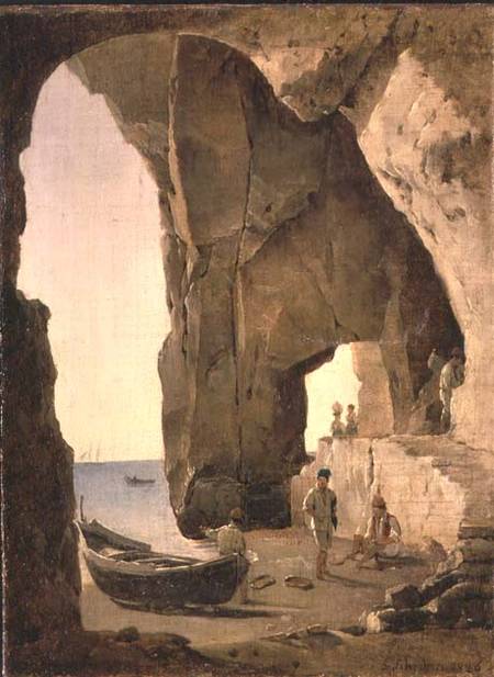 Cave in Sorrento a Silvestr Fedosievich Shchedrin