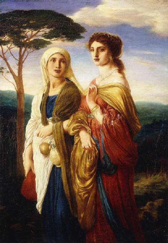 Judith und ihre Dienerin a Simeon Solomon