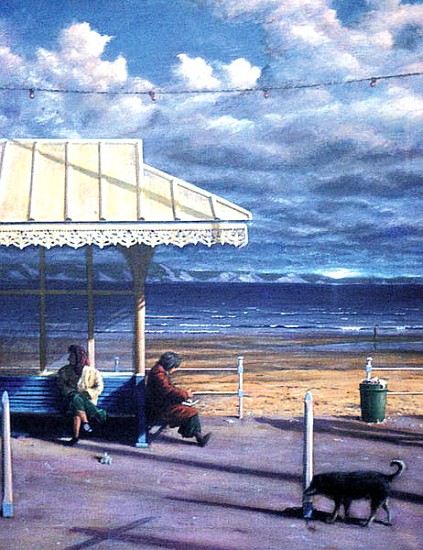 Promenade (oil on canvas)  a Simon  Cook