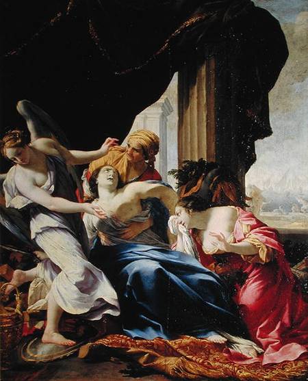 The Death of Dido a Simon Vouet