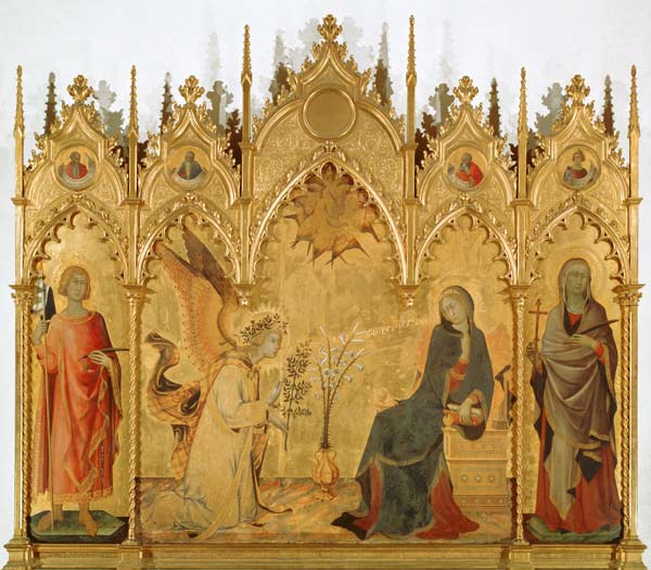 Annunciation a Simone Martini