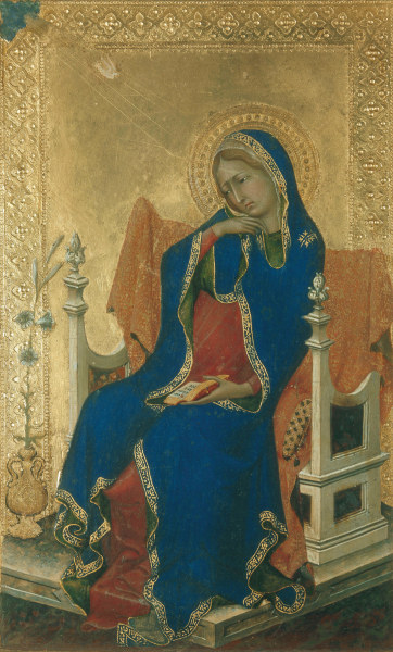 The Annunciation a Simone Martini