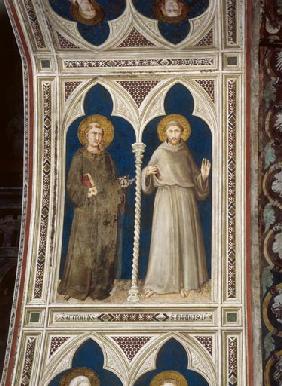 Die Heiligen Antonius und Franziskus