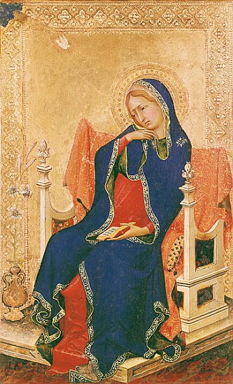Virgin of the Annunciation a Simone Martini