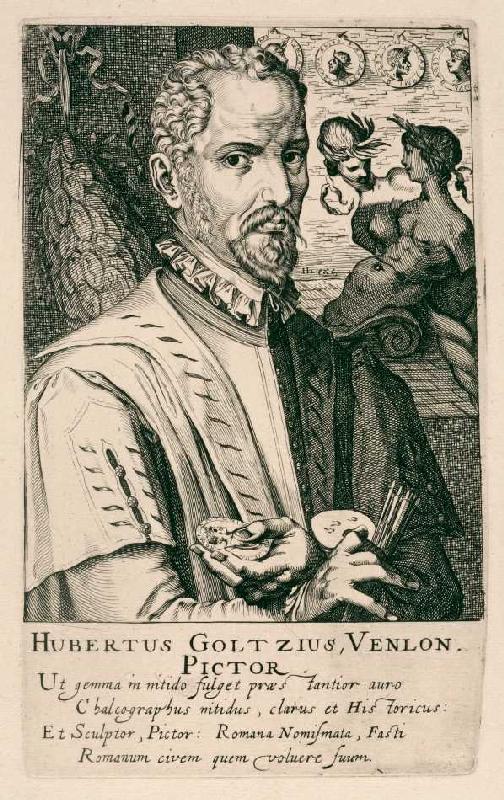 Hubert Goltzius. a Simon Wynhoutesz. Frisius