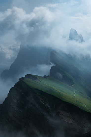 Mountains in Clouds