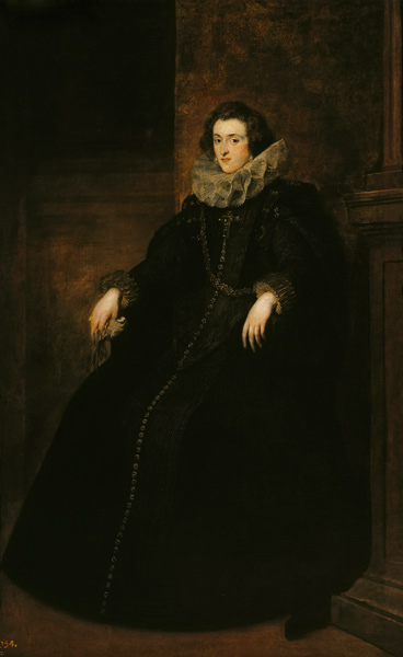 The Marquesa di Leganés. a Sir Anthonis van Dyck