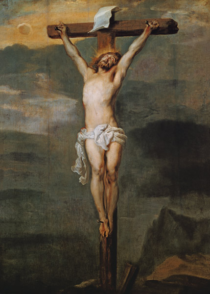 Christ on the Cross a Sir Anthonis van Dyck