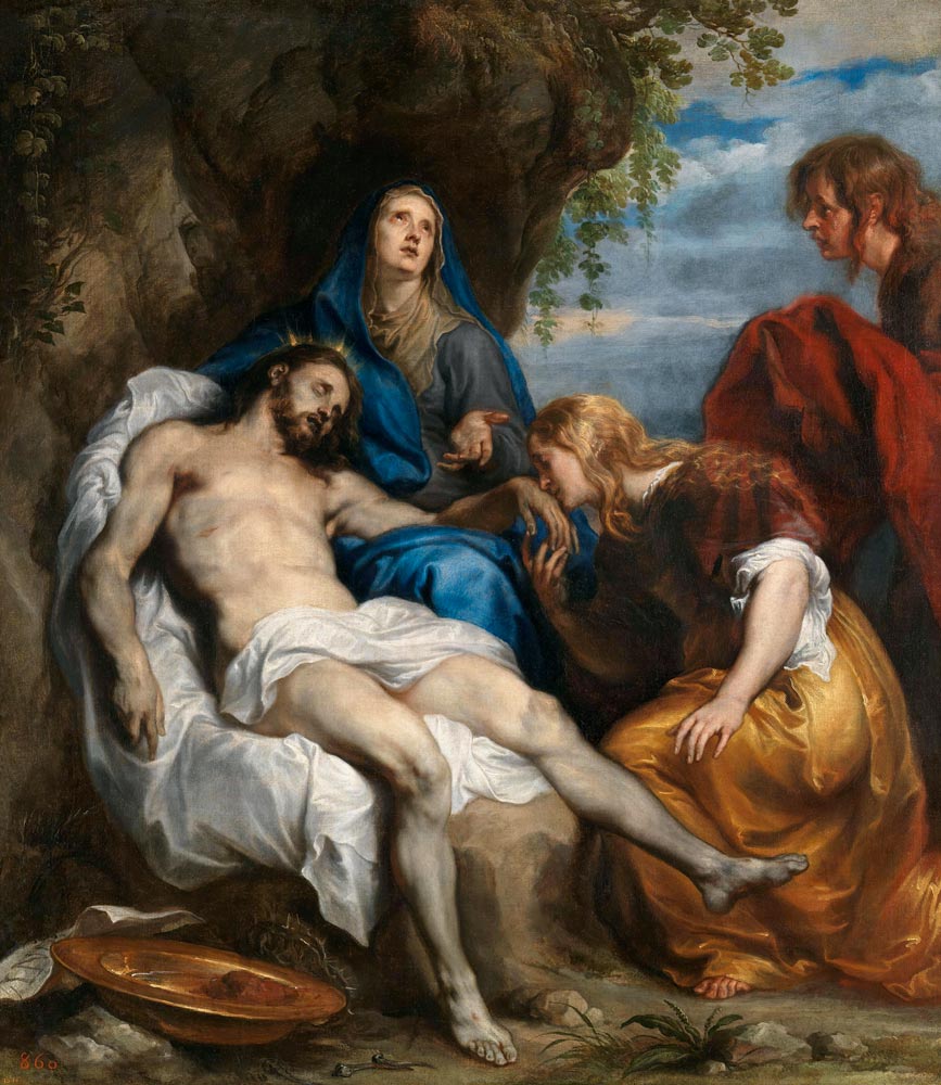 Pieta a Sir Anthonis van Dyck