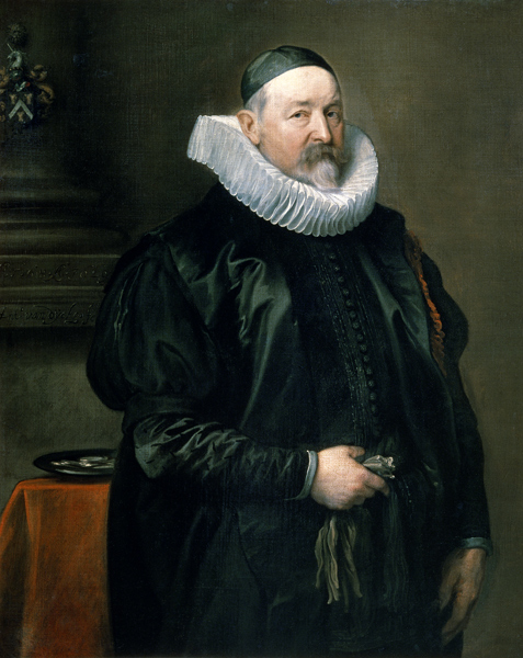 Portrait of Adriaen Stevens a Sir Anthonis van Dyck