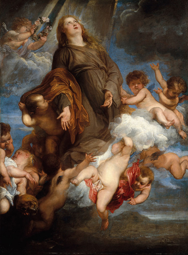 Saint Rosalie Interceding for the Plague-stricken of Palermo a Sir Anthonis van Dyck
