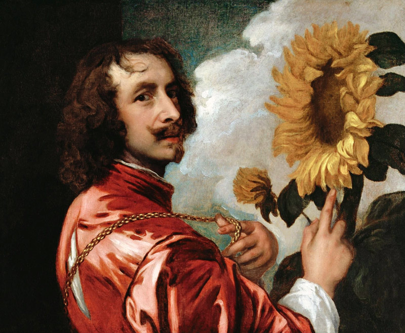 Self-Portrait a Sir Anthonis van Dyck
