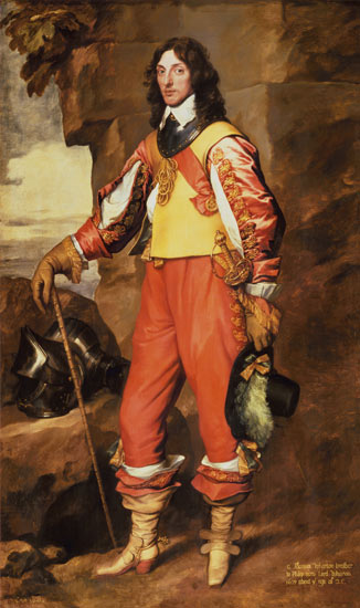 Portrait of Sir Thomas Wharton (1648-1715) a Sir Anthonis van Dyck