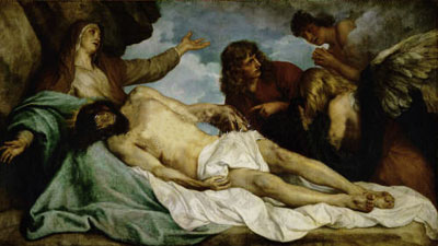 Déploration du Christ a Sir Anthonis van Dyck