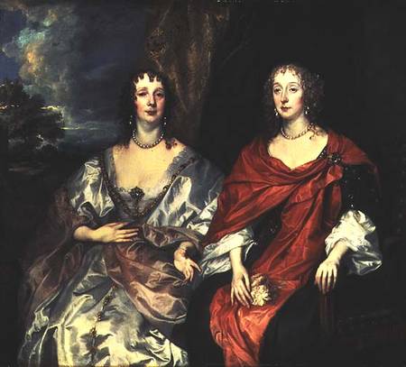 A. Dalkieth (Countess Morton) and Lady Kirk a Sir Anthonis van Dyck