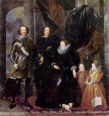 Family Lomellini a Sir Anthonis van Dyck