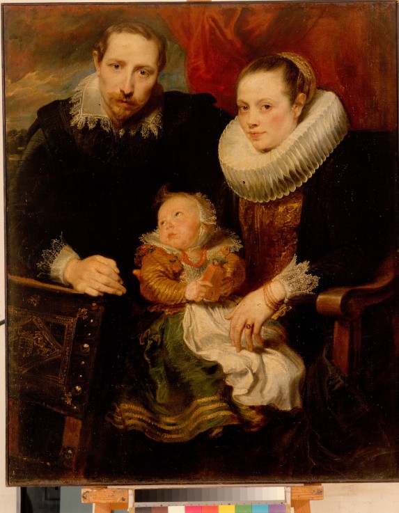 Family portrait a Sir Anthonis van Dyck