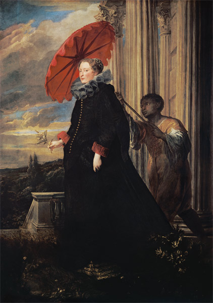 Marchesa Elena Grimaldi, wife the Marchese Nicola Cattaneo a Sir Anthonis van Dyck