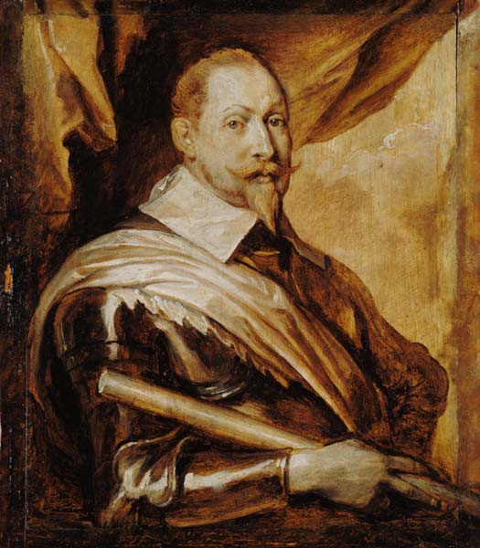 Gustav Adolf of Sweden a Sir Anthonis van Dyck