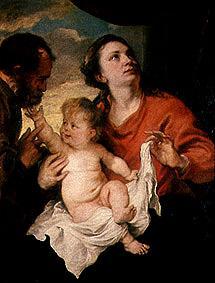 The sacred family a Sir Anthonis van Dyck