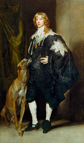 James Stuart, duke of Lennox and Richmond a Sir Anthonis van Dyck