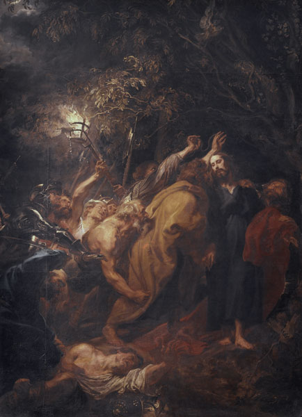 Judaskuss a Sir Anthonis van Dyck