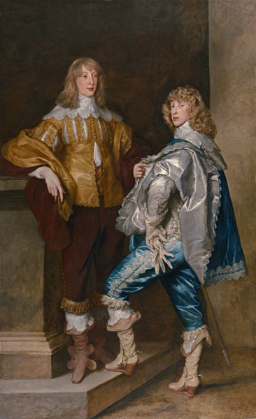 Lord John Stuart and his Brother, Lord Bernard Stuart a Sir Anthonis van Dyck