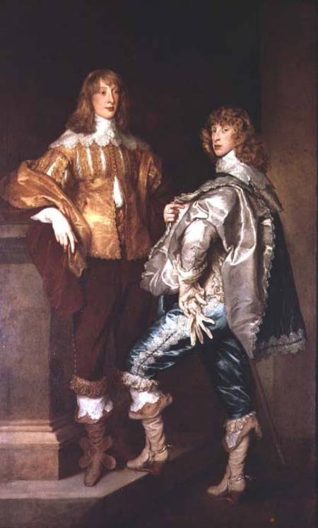 Lord John Stuart and his brother a Sir Anthonis van Dyck