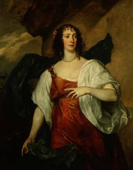Olivia, Wife of Endymion Porter a Sir Anthonis van Dyck